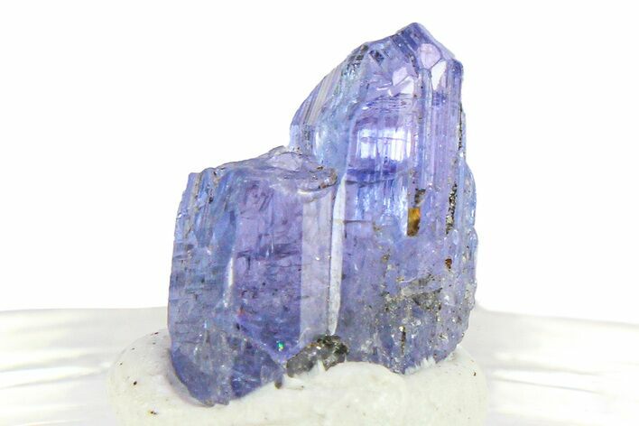 Brilliant Blue-Violet Tanzanite Crystal -Merelani Hills, Tanzania #293434